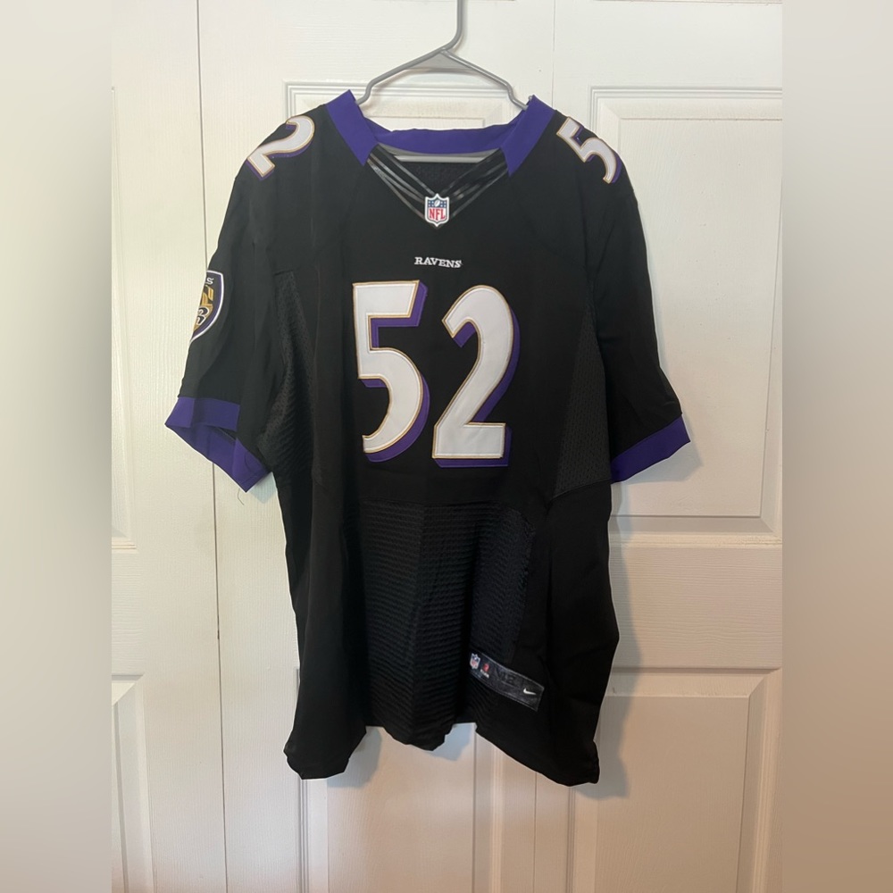 Authentic stitched Ray Lewis Jersey